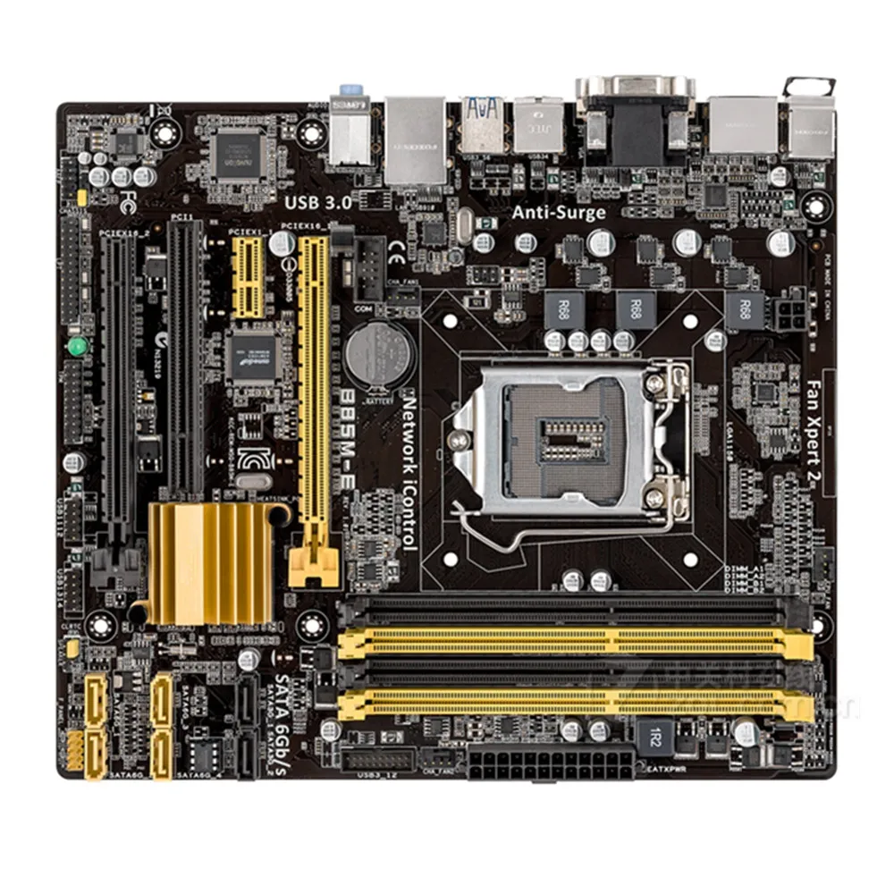 B85M-E Desktop Motherboard B85 Socket LGA 1150 i3 i5 i7 DDR3 32G ATX UEFI BIOS Mainboard On Sale