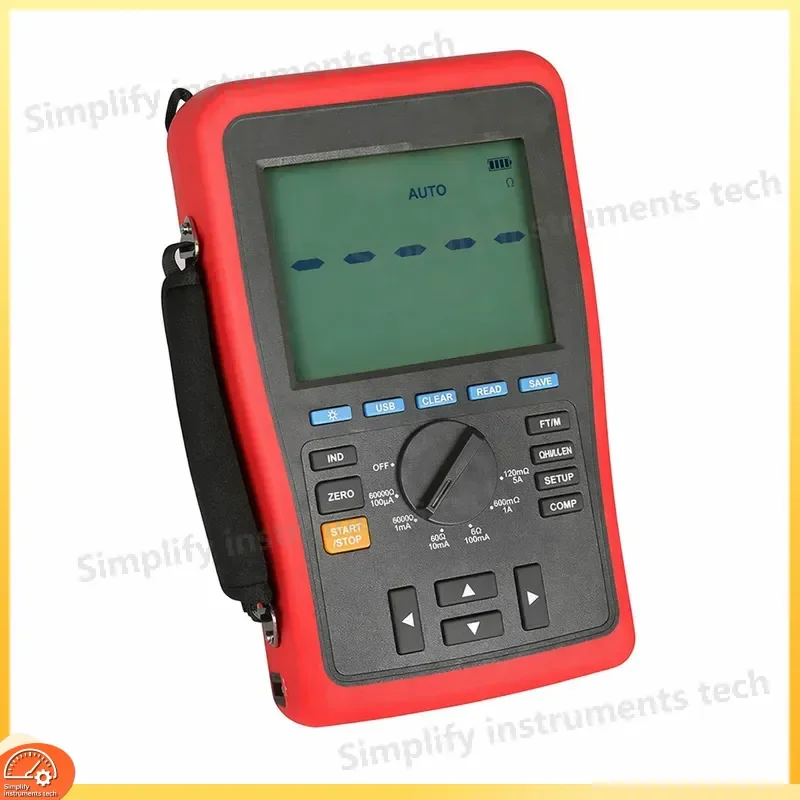 UT620A UT620B DC Low Resistance Tester Four Wire Milliohm Meter Micro Ohm Meter for Electrical Testing Continuity Resistance