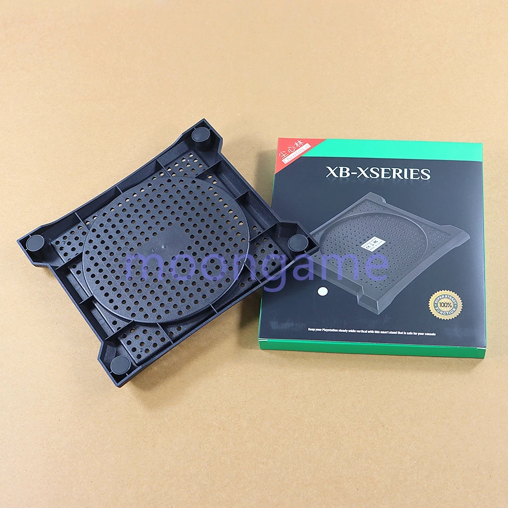 1pc Anti-Slip Dock Base Vertical Stand Holder Support Black White for Xbox Series S X Game Console Accessories view 6