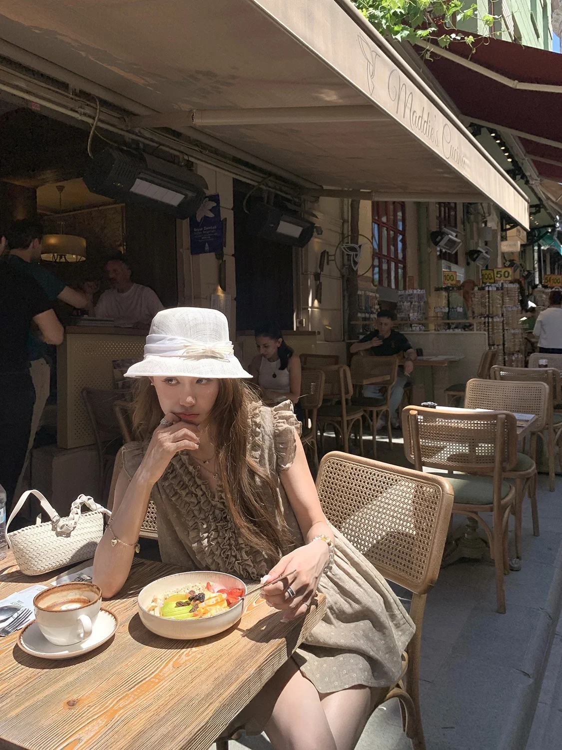 

Low-Sugar Polka Dot Lace Trim Vest Women's Summer Design Sensation Ele Top Cotton Polyester Blend Comfortable Fit