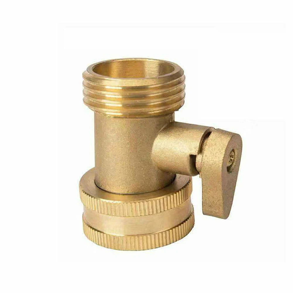 Connectors Water Pipe Joint Garden Hose Ball Valve Copper Faucet Connector Tool Water Pipe With On/off Valve Garden