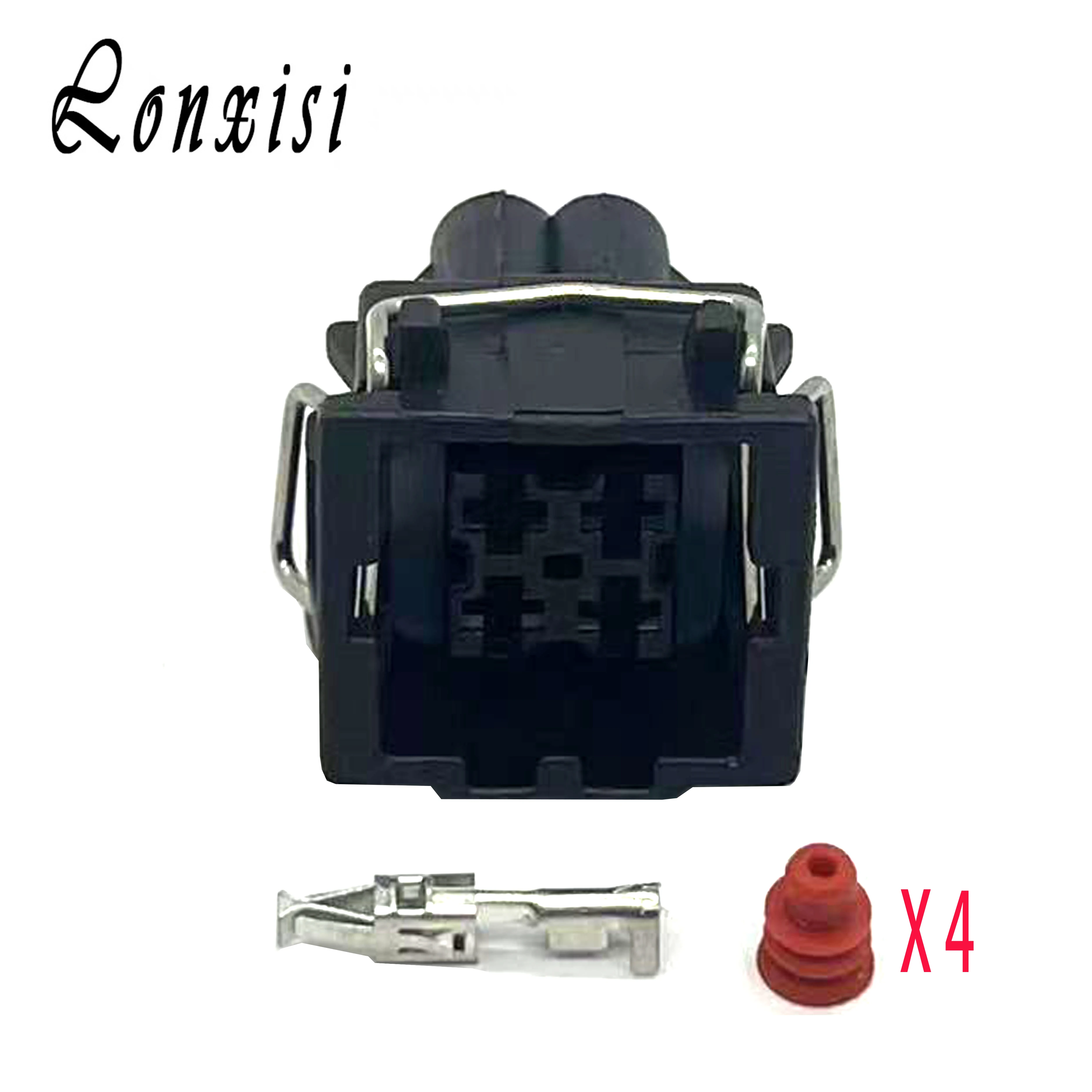 4 Pin 357919754 8D0959482B Car Plug Air Conditioning Pressure Sensor Connector Temperature Sensor Socket