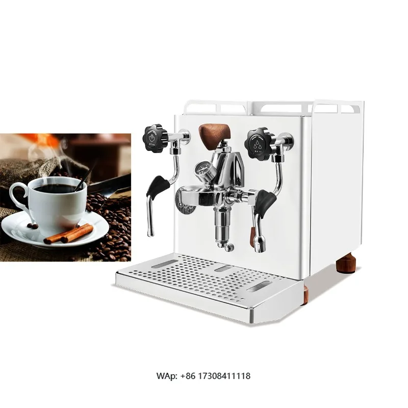 Coffee Shop Complete Equipment Commercial Espresso Machine with Steam Italian Macchiato Semi-automatic Office Use Large