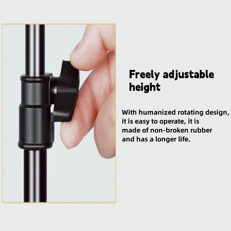 RP04 Backdrop Stand Photo Video Studio Background Stand Backdrop Support System Kit Photography Studio Scenery Shelf Frame Kit