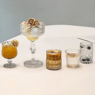Zml creative glass wine glass molecular wine  stylish cup tall wine glass