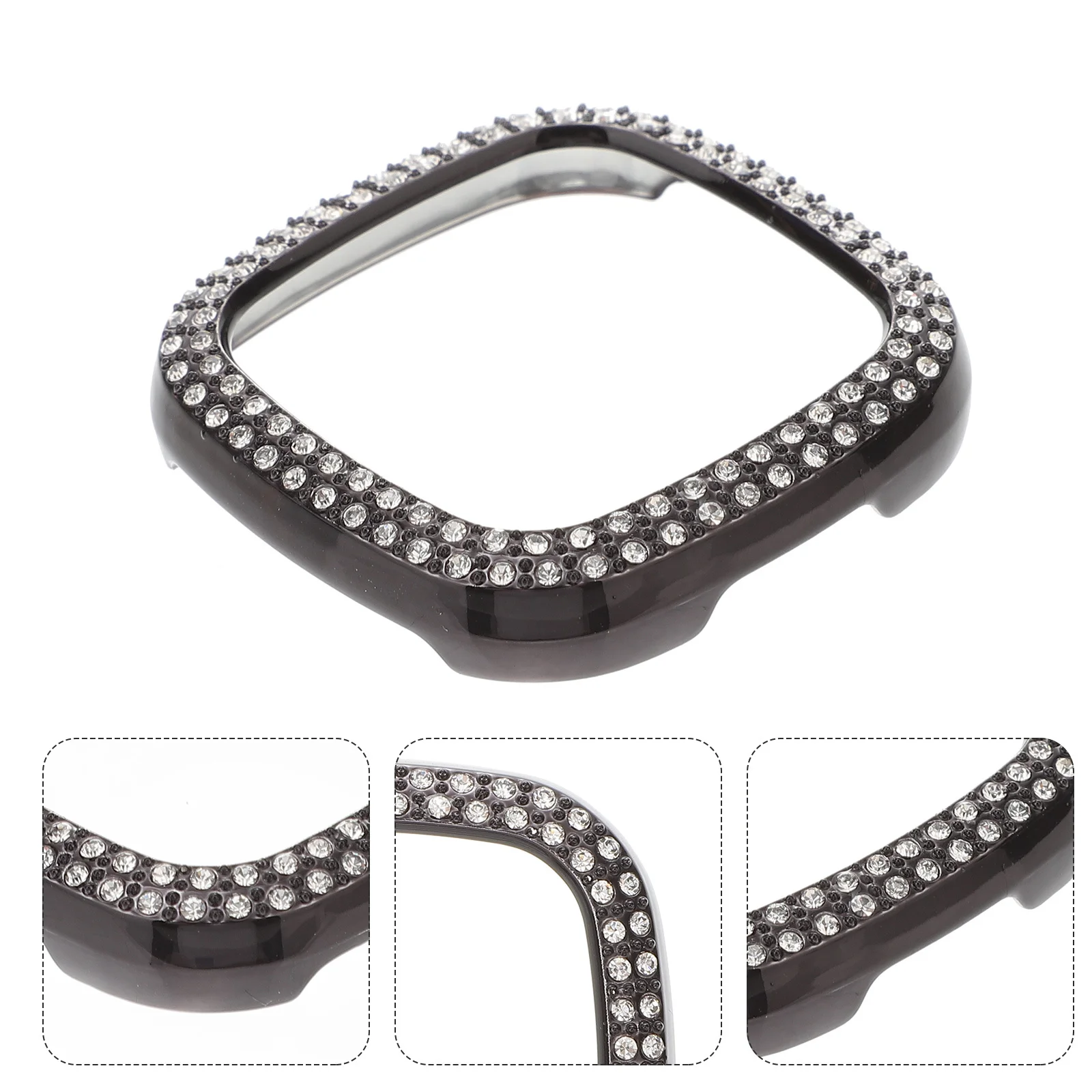 

Watch Case Accessory Replacement Compatible for Fitbit Versa3 Sense Easy Install Remove Good Hand Feel Improves Experience