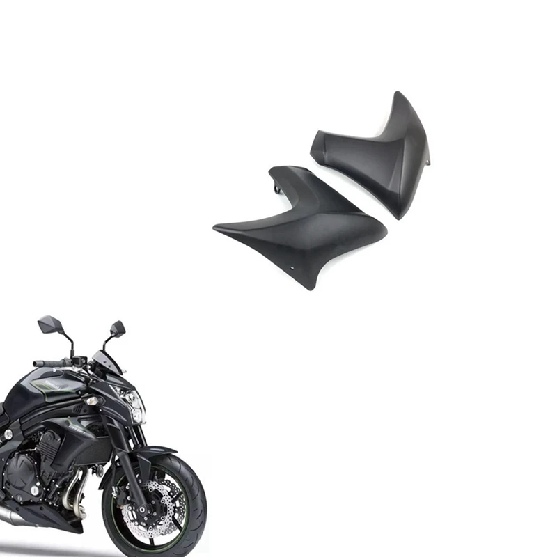 Motorcycle Right And Left Panel Side Radiator Covers Fairing Injection Molded For Kawasaki ER-6N 2012 - 2016 ER6N