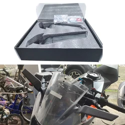 Modified Motorcycle Rearview Mirrors Wind Wing Adjustable Rotating Side Mirrors For RC200 RC250 RC390 2016-2019 2020 2021 Newest
