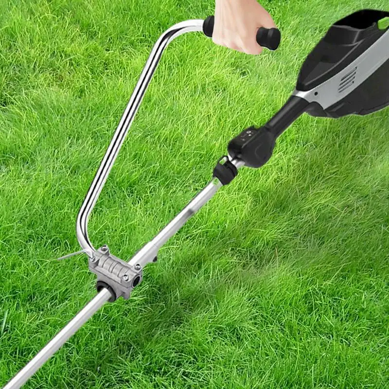 Grass Trimmer Handle Lawn Trimmer Handle String Trimmer Handle Extension Edger Attachment Ergonomic Trimmer Handle Stainless