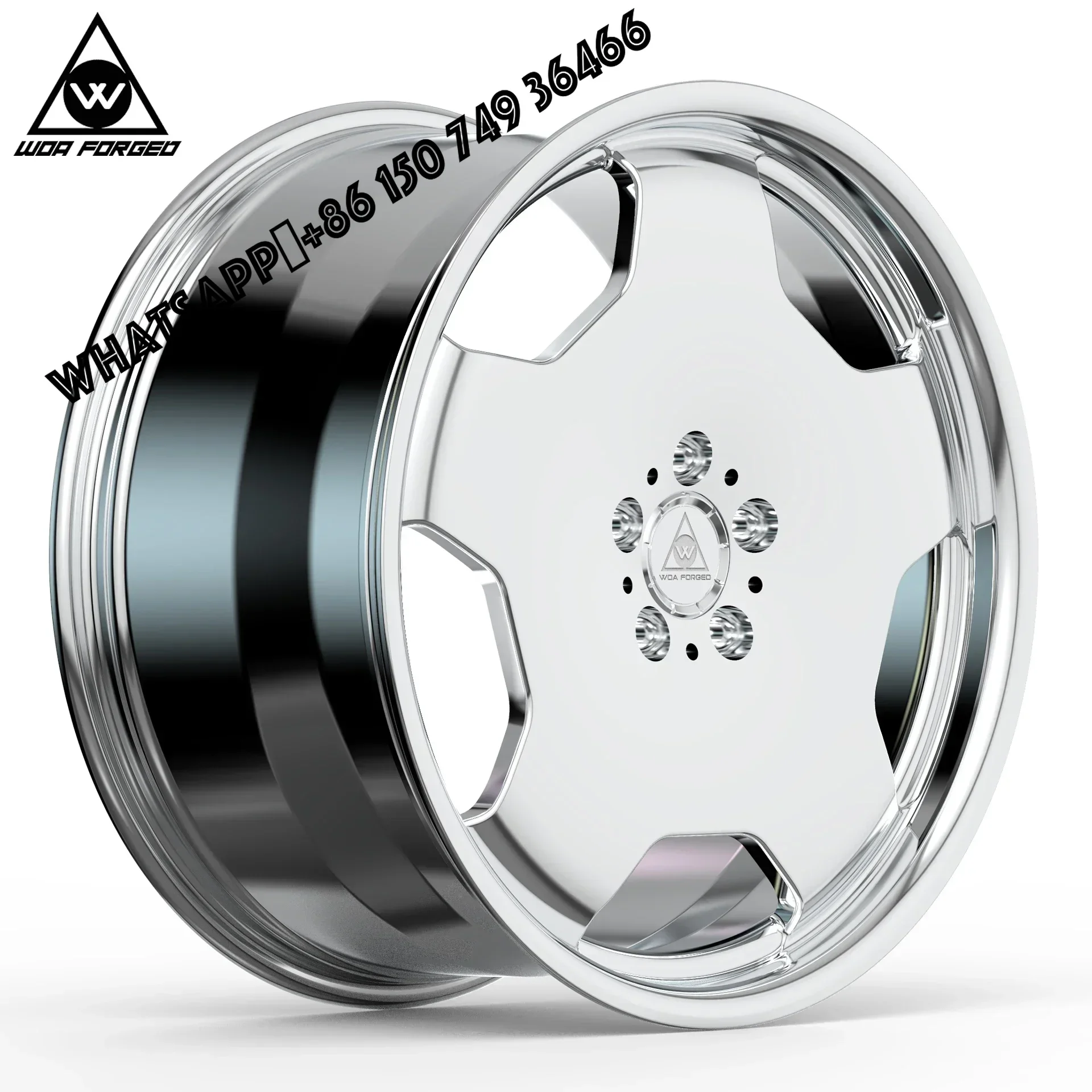 

6061-T6 Customized 19-23 Inch Polished Chrome Forged Aluminium Alloy Wheel Hub Luxury Style Customized Rim for Mercedes Benz May