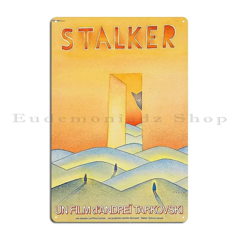 Andrei Tarkovsky Tumenideso Metal Plaque Poster Living Room Party Garage Wall Print Tin Sign Poster