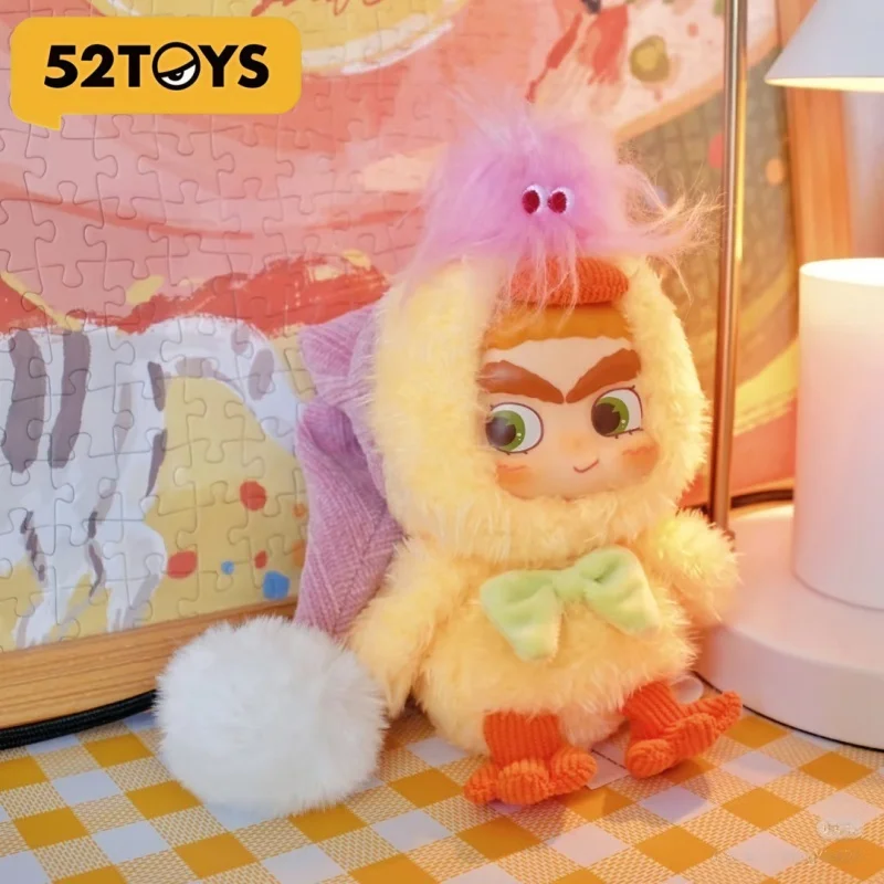 

Hot 52TOYS CiCiLu Huggable Duck Plush Keychain Collectible Toy Soft Stuffed Animal Gift For Girlfriend Trendy Plaything Ornament