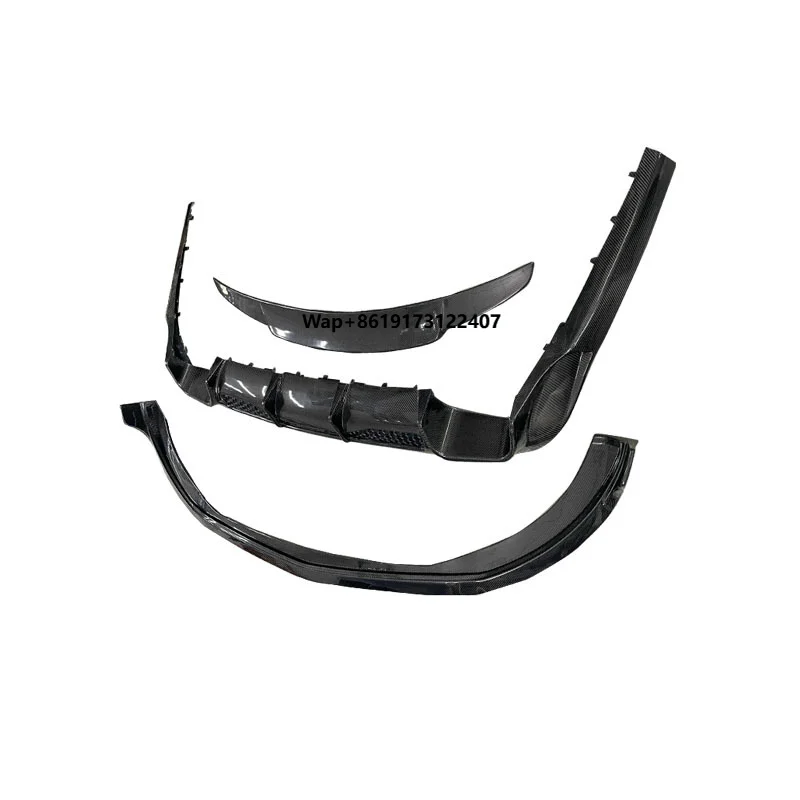 

Wholesale B-rabus Carbon Fiber Body Kit Front Lip Rear Lip and Rear Wing Carbon Fiber Front Bumper Lip for S-W223