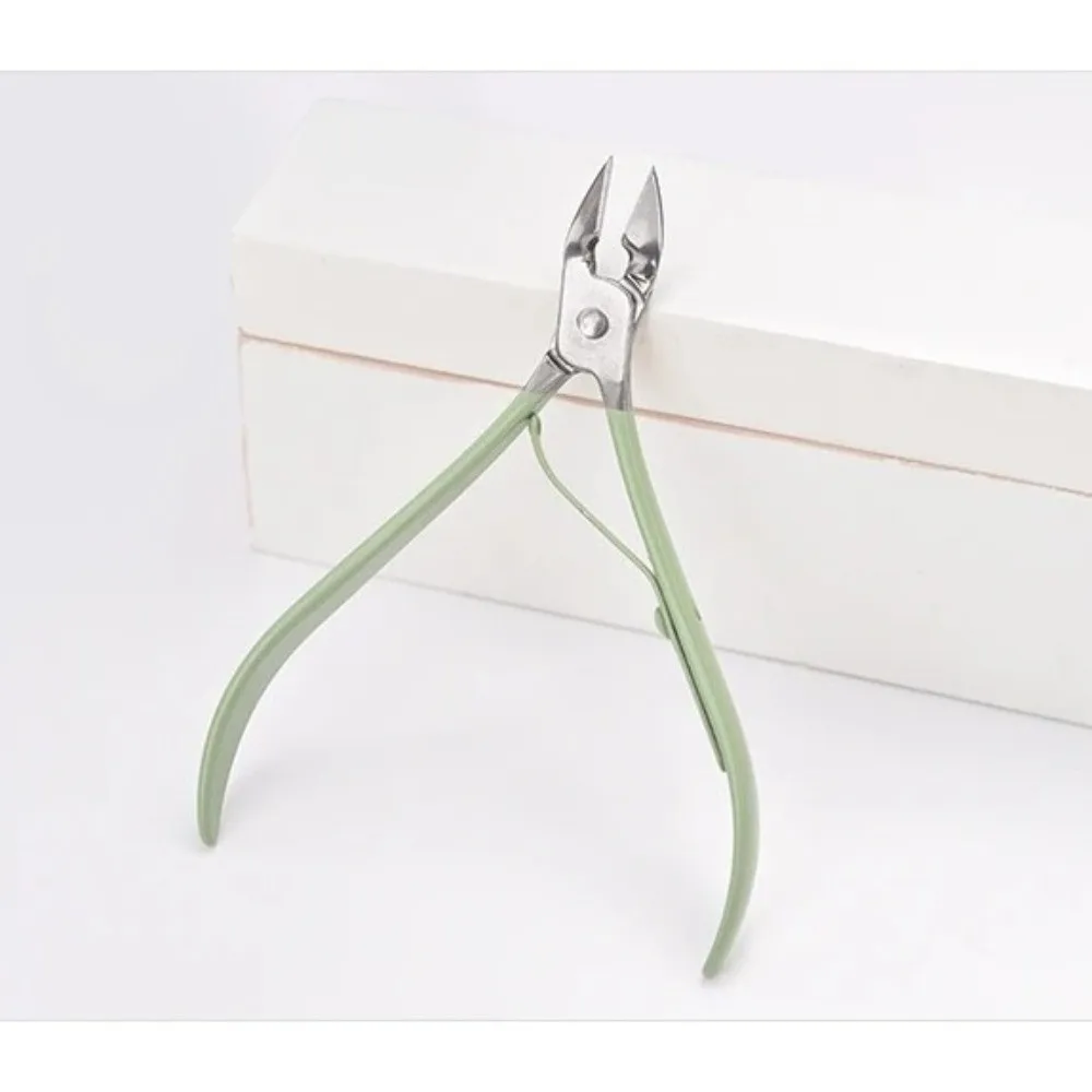 

16Pcs Stainless Steel Professional Nail Clippers Set PU Bag Matcha Green Pedicure Set Purple With Travel Case Nail Clipper Set