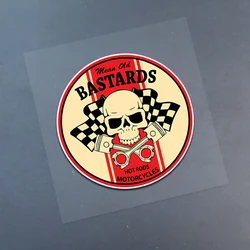 Personality Mean Old Bastard Car Stickers Waterproof Cover Scratch Motorcycle Vinyl Decals JDM Bike Offroad Car Decoration