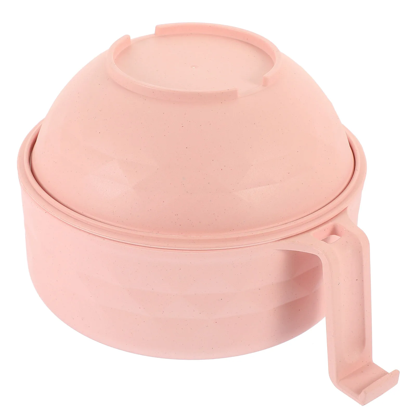 

1 set Straw Noodle Bowl Set Leak Proof Rice Salad Bowl With Lid Tableware Set For Food Storage Kitchen Supplies