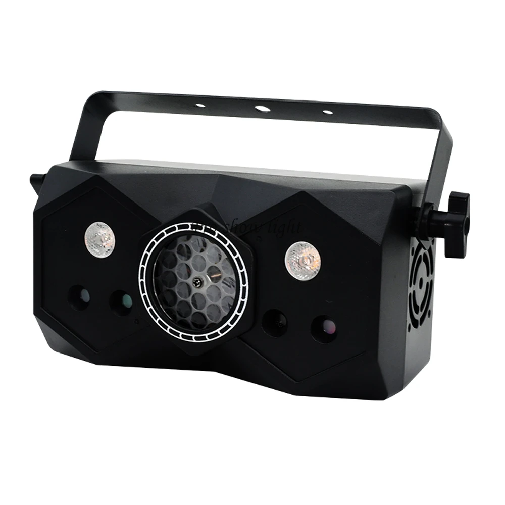 4IN1 Effect Pattern Lazer Light DJ Lighting 36W LED Strobe Lights Stage Starry Sky Laser Light Disco Party Lights With Remote