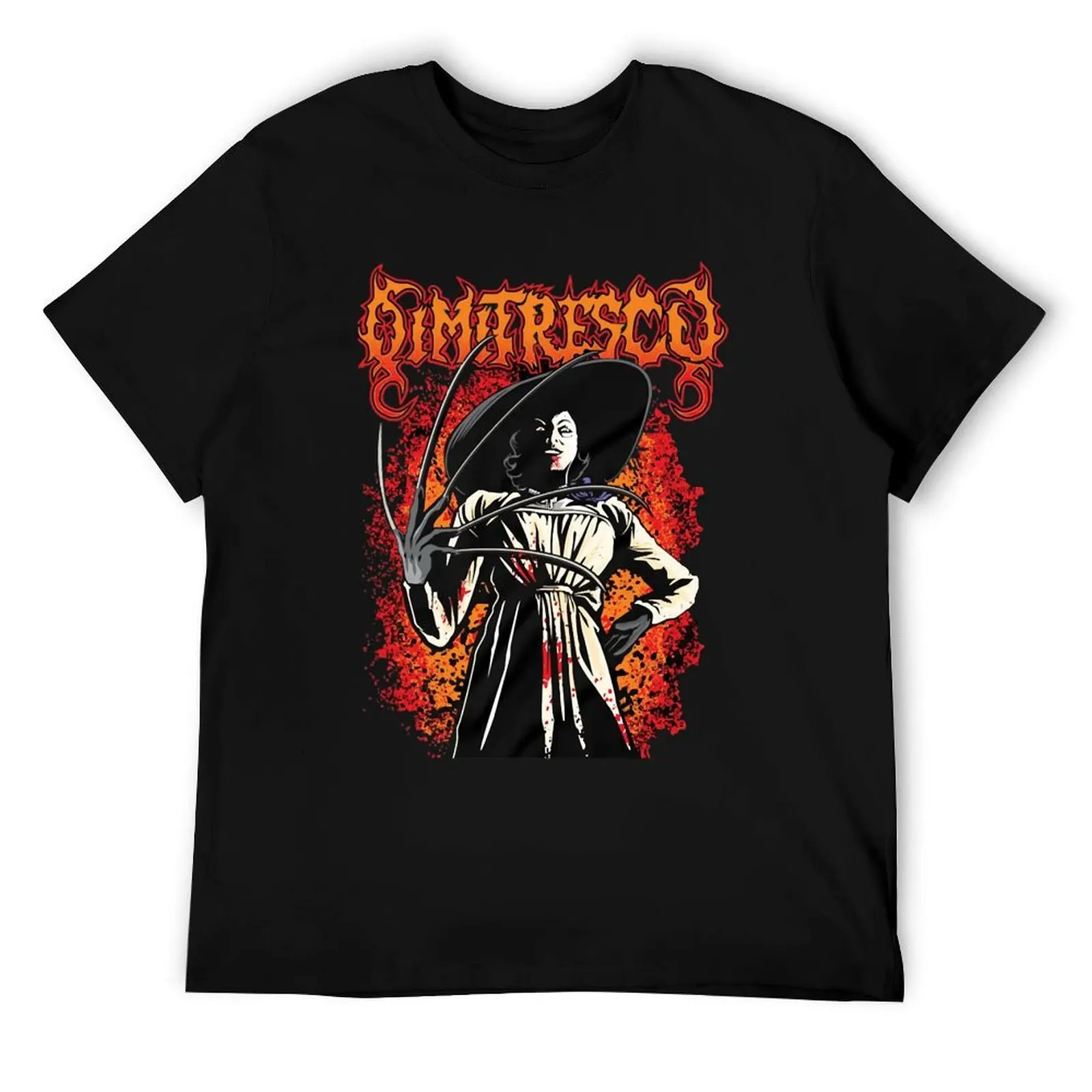 

Day Gift Dimitrescu Design Gift For Halloween T-Shirt t shirts for man cotton soft t shirts for man graphic tees T-Shirt