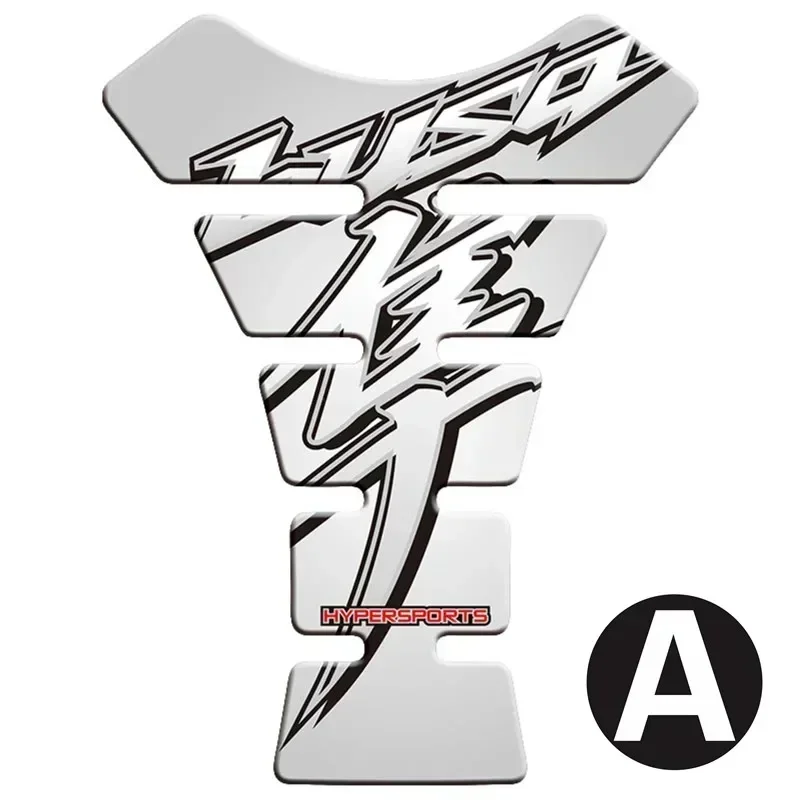 For Suzuki Hayabusa GSX1300R GSXR1300 Motorcycle Tank Pad Protector 3D Gel Sticker Decal - B Motor