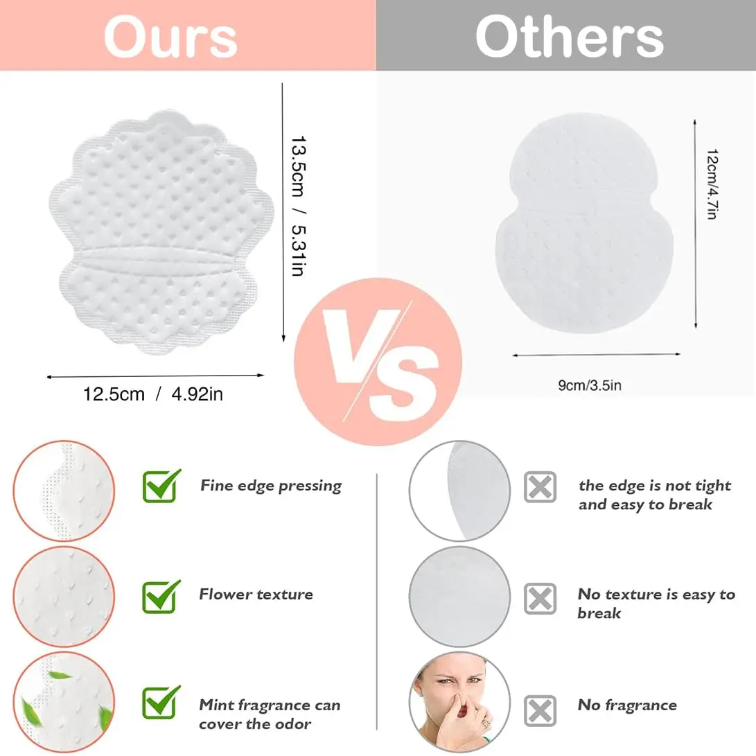 Advanced Armpit Sweat Pads Invisible Protection Long Lasting Dryness Anti Odor Hyperhidrosis Relief for Active Lifestyles