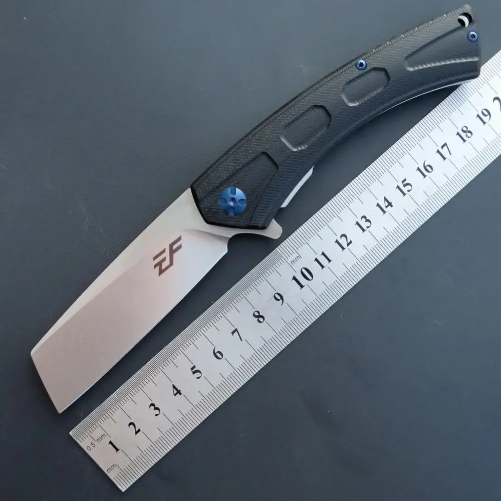 

NEW Eafengrow Hot EF931 Tactical Folding Jackknife D2+G10 Handle Survival Camping Pocket Knife Hunting Kitchenware EDC Tool