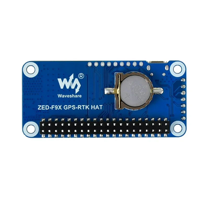 Waveshare ZED-F9P GPS-RTK cappello per Raspberry Pi, precisione del livello dei centimetri, modulo GPS differenziale RTK multibanda