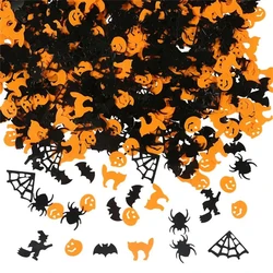 15g/lot Mixed Ghost Bat Pumpkin Star Confetti Sequins Accessories DIY Halloween Party Decoration Tools