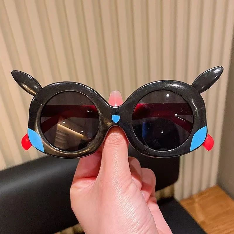 Pokemon Pikachu Sunglasses Anime Cartoon Anti Glare Goggles Student Travel Photo Prop Outdoor Cycling Sun Protection Glasses