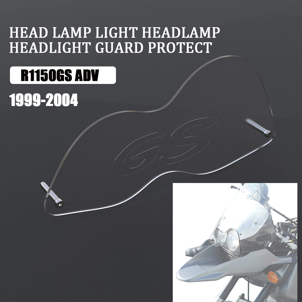 

Motorcycle R 1150 GS 1150GS ADV Head Lamp Light Headlamp Headlight Guard Protect Grill Cover For BMW R1150GS ADVENTURE 1999-2004