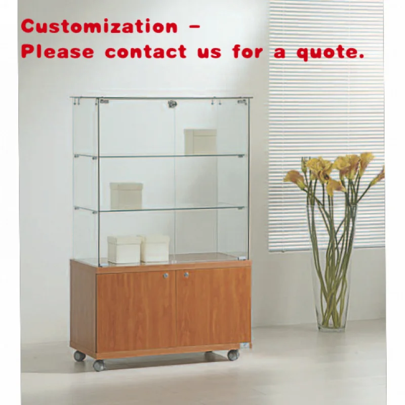 

Custom.Keway Нестандартный размер Высококачественная витрина из закаленного стекла Витрина для торгового центра