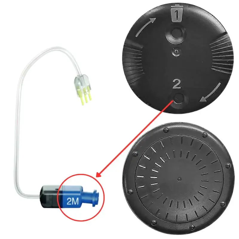 Acessório de aparelho auditivo de disco de proteção de cera Phonak CeruGuard compatível com receptores Phonak e Unitron SDS 4.0