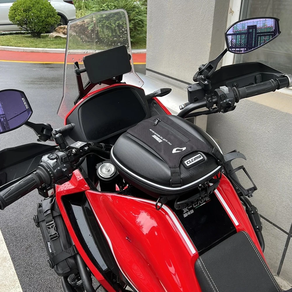 For MOTO MORINI X-Cape 700 649 650 650T 650XT Motorcycle Tank Bag Quick Lock Ring Parts Waterproof Luggage Navigation Backpack
