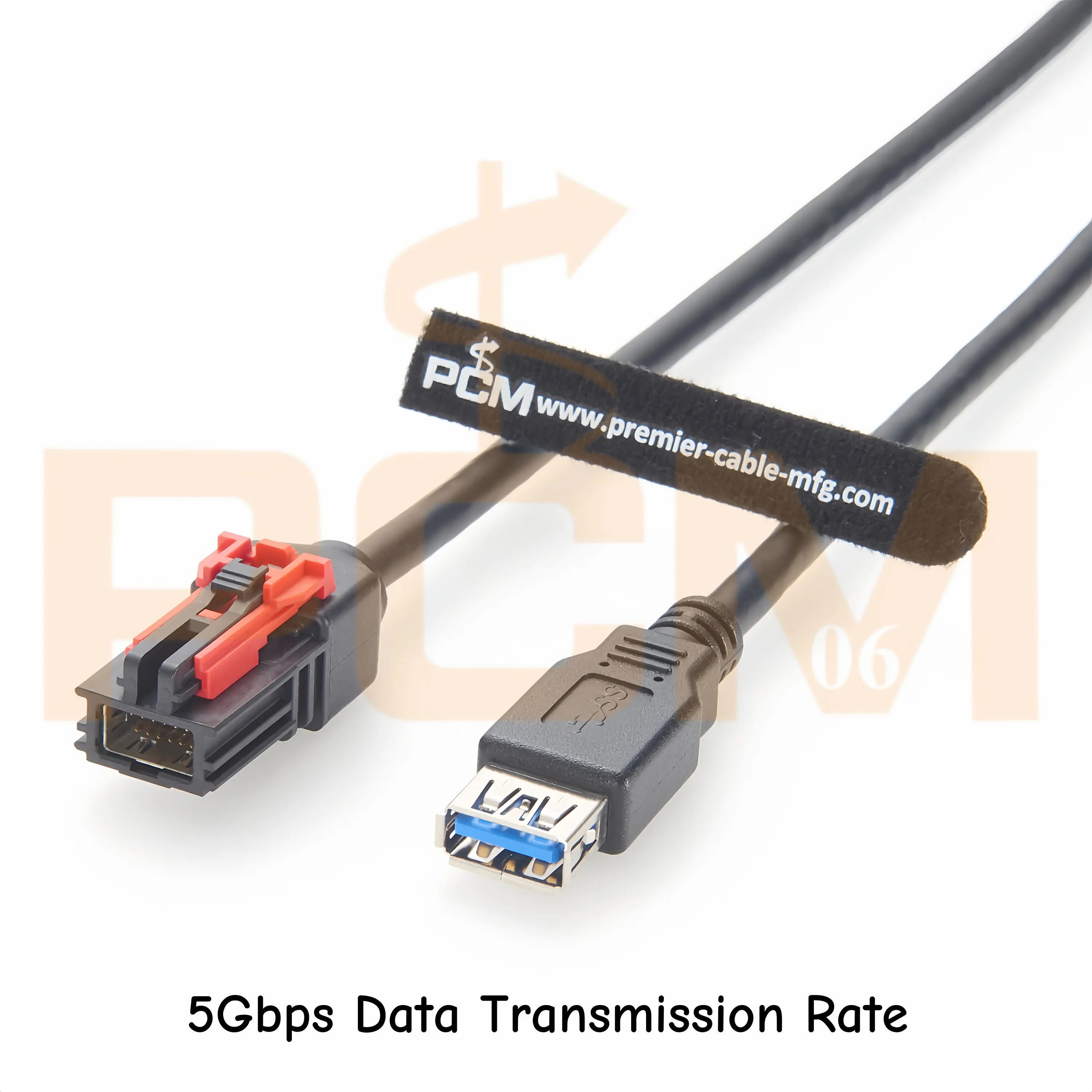 Compatible Molex 111146-3080 12 Pin Male to USB 3.0 Female Adapter Cable HSAutoLink Automotive Data Transfer Cable for Cadillac - Image 3