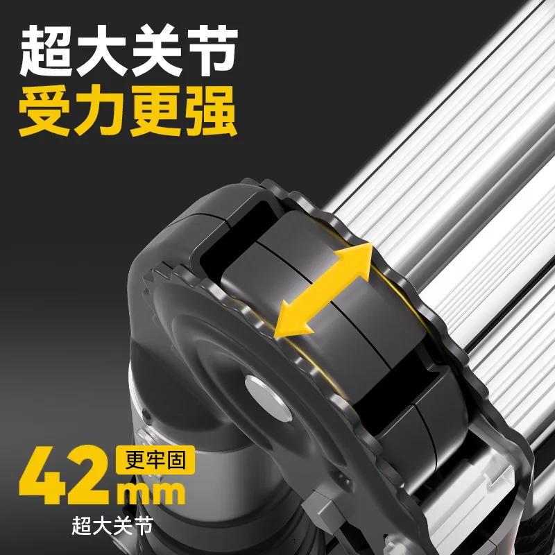 Aluminum alloy telescopic  multi-function, herringbone  bamboo ladder folding, elevator staircase household
