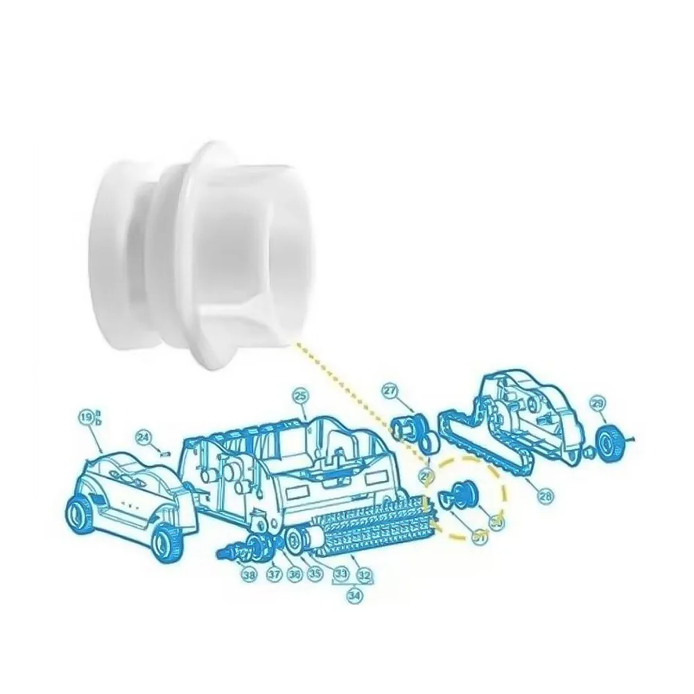 Replacement Kit Roller Brush Extends Cleaner Lifespan Maintains Suction Efficiency Easy Installation Improves Debris Pickup