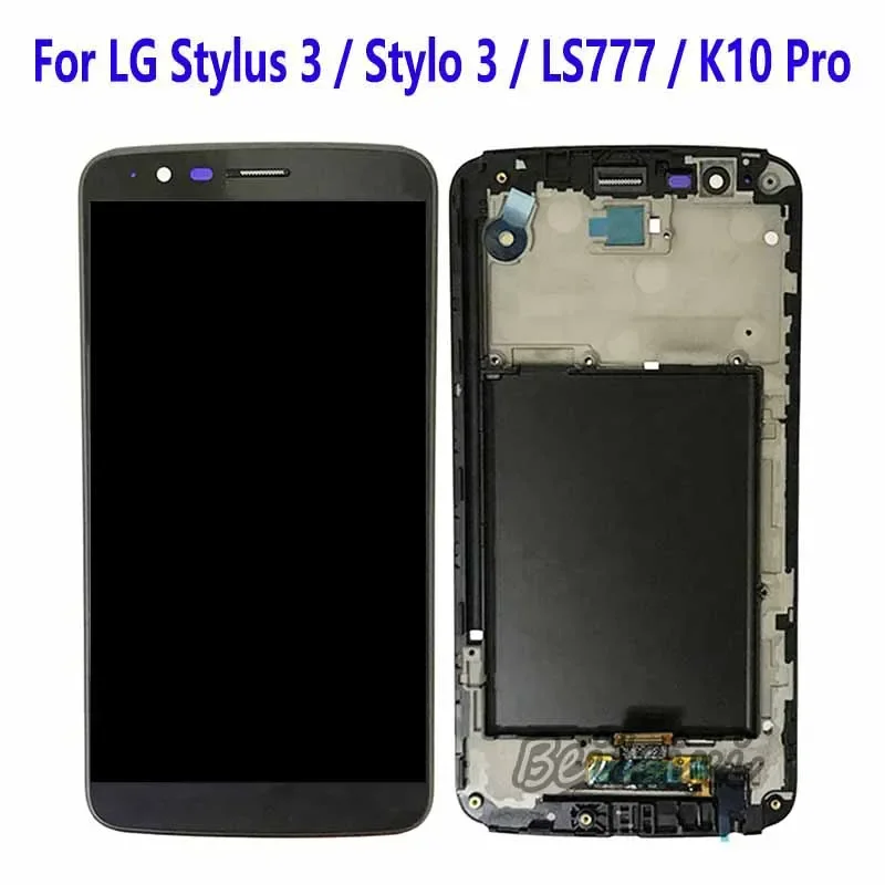 For LG Stylus 3 M400F M400DK K400DY K10 Pro M430 L83BL MP450 LCD Display Touch Screen Digitizer Assembly For LG Stylo 3 LS777