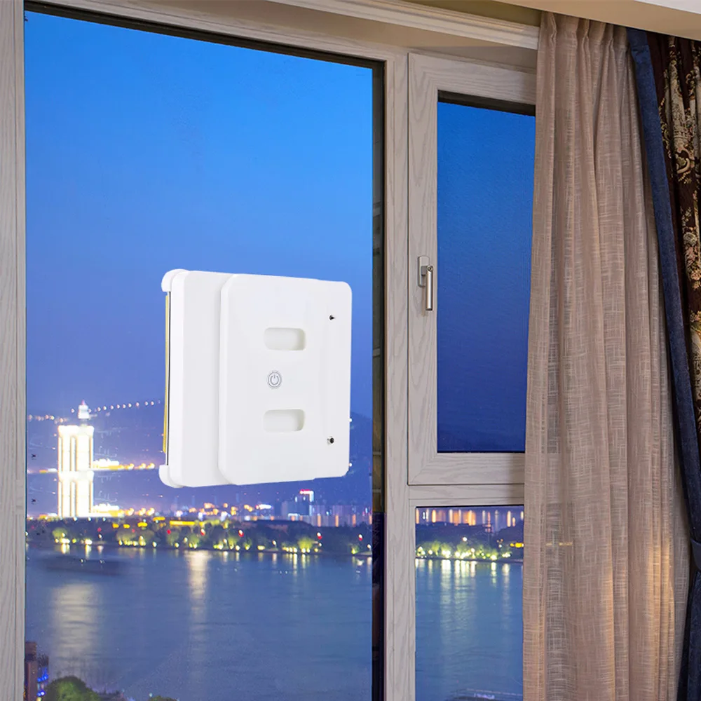 หุ่นยนต์ทําความสะอาดหน้าต่าง เครื่องทําความสะอาดกระจกอัตโนมัติอัจฉริยะในครัวเรือน