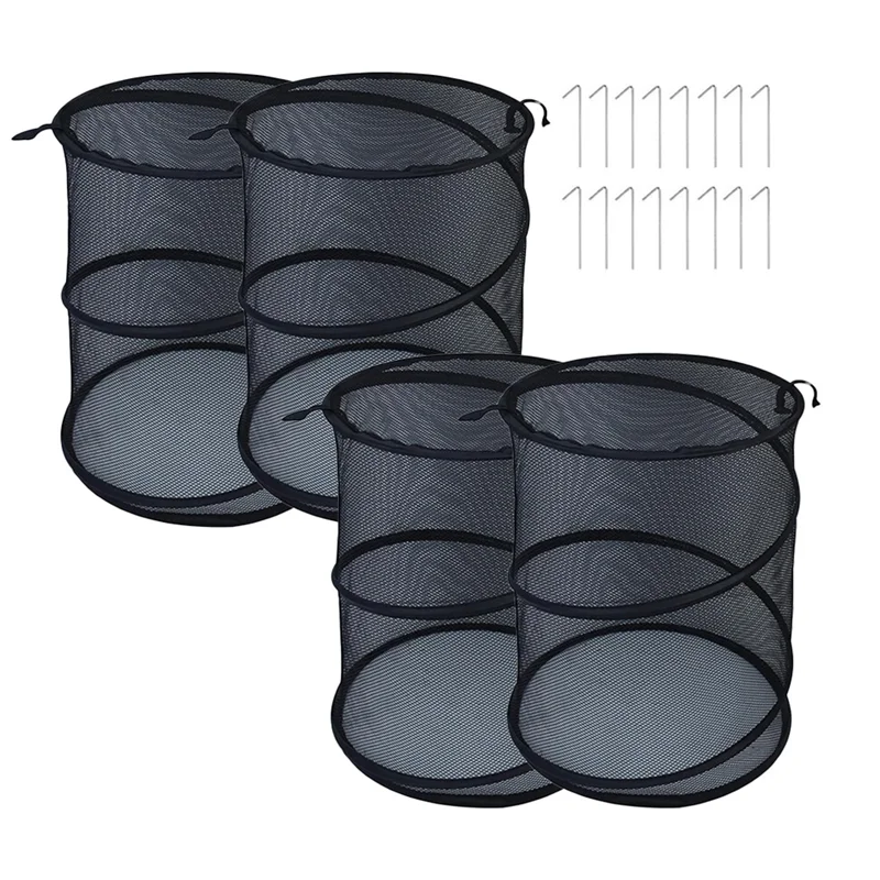 

B23B Plant Covers Insect Barrier Mesh Plant Guard Cover Net Garden Plant Protectors Mini Greenhouse Plant Protection Black
