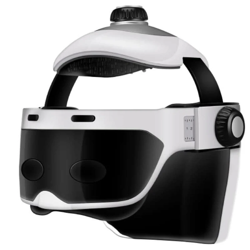 

Electric Rechargeable Smart Head Massager Helmet AC Pressure Helmet for Headache