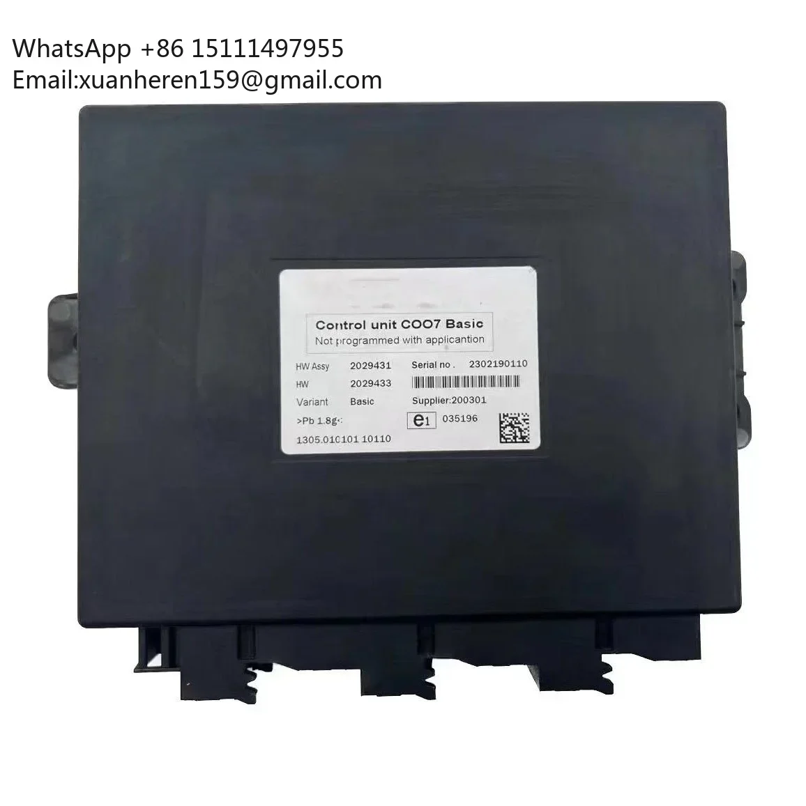 

High Quality ECU ECM Computer Board Electronic Control Module 2029431ECU