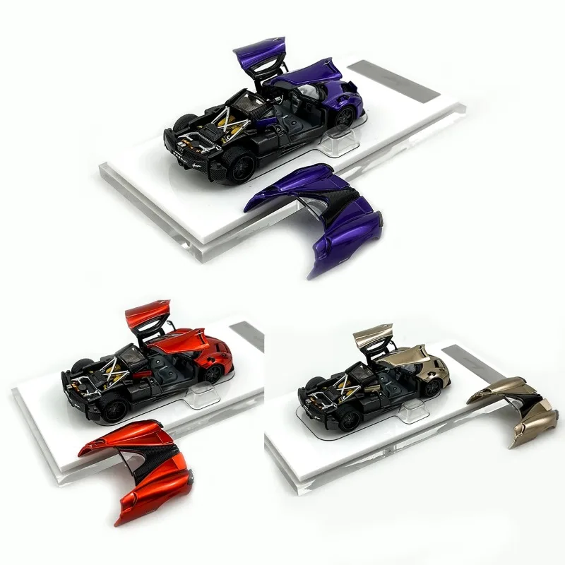 HKM 1/64 Pagani Coupe โลหะผสมของเล่นมอเตอร์รถโลหะ Diecast รุ่นของขวัญ