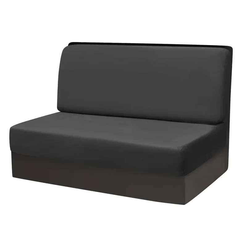 2 stks/set Stretch Fluwelen Bankbank Cover RV Dinette Kussenhoezen Zachte Sofa Rugleuning Cover voor RV Camper Auto Decor