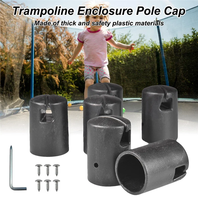 Más tapas de extremo de trampolín para postes de red, tapas de trampolín, tapas de poste de tapa de pistón de carcasa de trampol