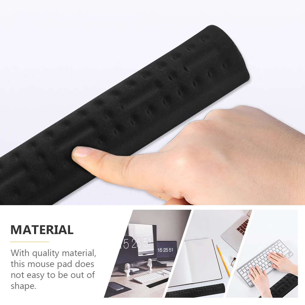 

Wristguard Pad Set Keyboard Rest Mouse for Computer Laptops Cushion Tray Ergonomic