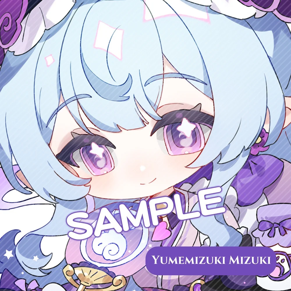 New Game Genshin Impact Keychain Yumemizuki Mizuki Lan Yan Cute Cartoon Anime Pendant Key Ring Backpack Jewelry Gift Badge