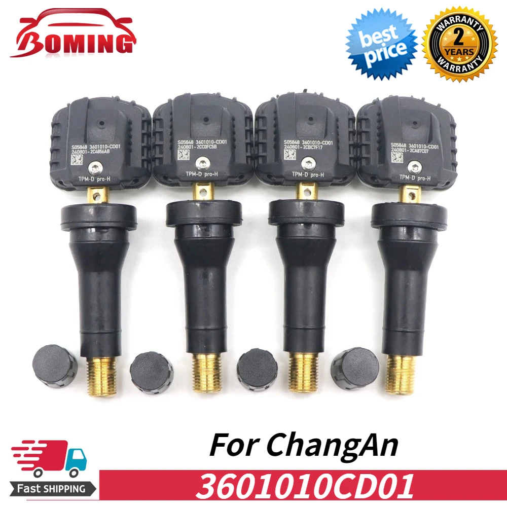 

Датчик давления в шинах 1/4 шт. новый автомобильный TPMS 3601010CD01 для ChangAn CS35 PLUS CS55 PLUS CS75 PLUS EADO PLUS Raeton CC UNI-K UNI-T