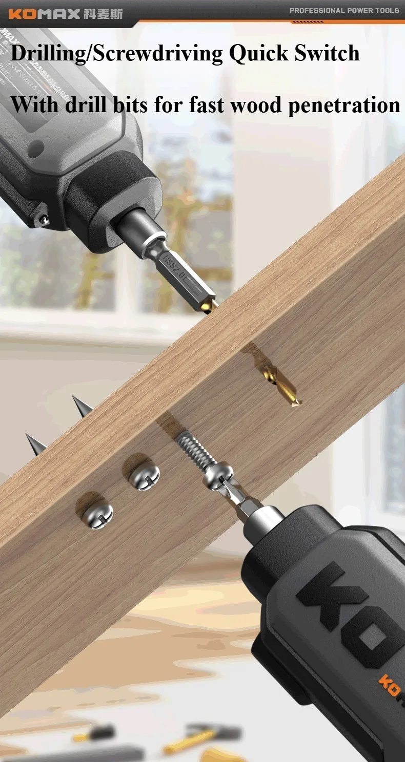 متعددة الوظائف مفك كهربائي صغير مجموعة قابلة للشحن مسدس الحفر المنزلية دفعة صغيرة مفك عدة #3