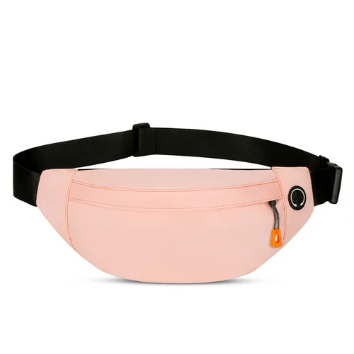 Imagen 2 del producto Para hombres y mujeres, bolso con cinturón, bolso de hombro, riñonera de nailon, riñonera para hombre, saco de cadera de canguro, bolso cruzado para el vientre, plátano para marido