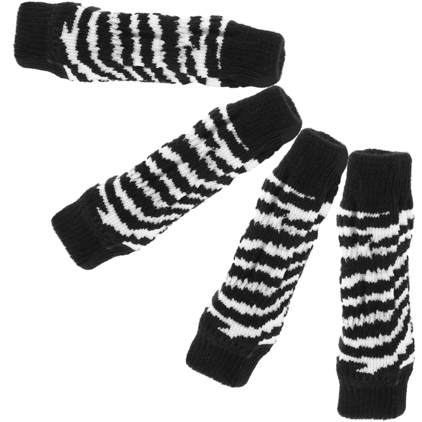 

1Set Cute Dog Socks Small Size Lightweight Compact Cotton Elbow Protectors Fast Easy Wear Breathable Pet Supplies