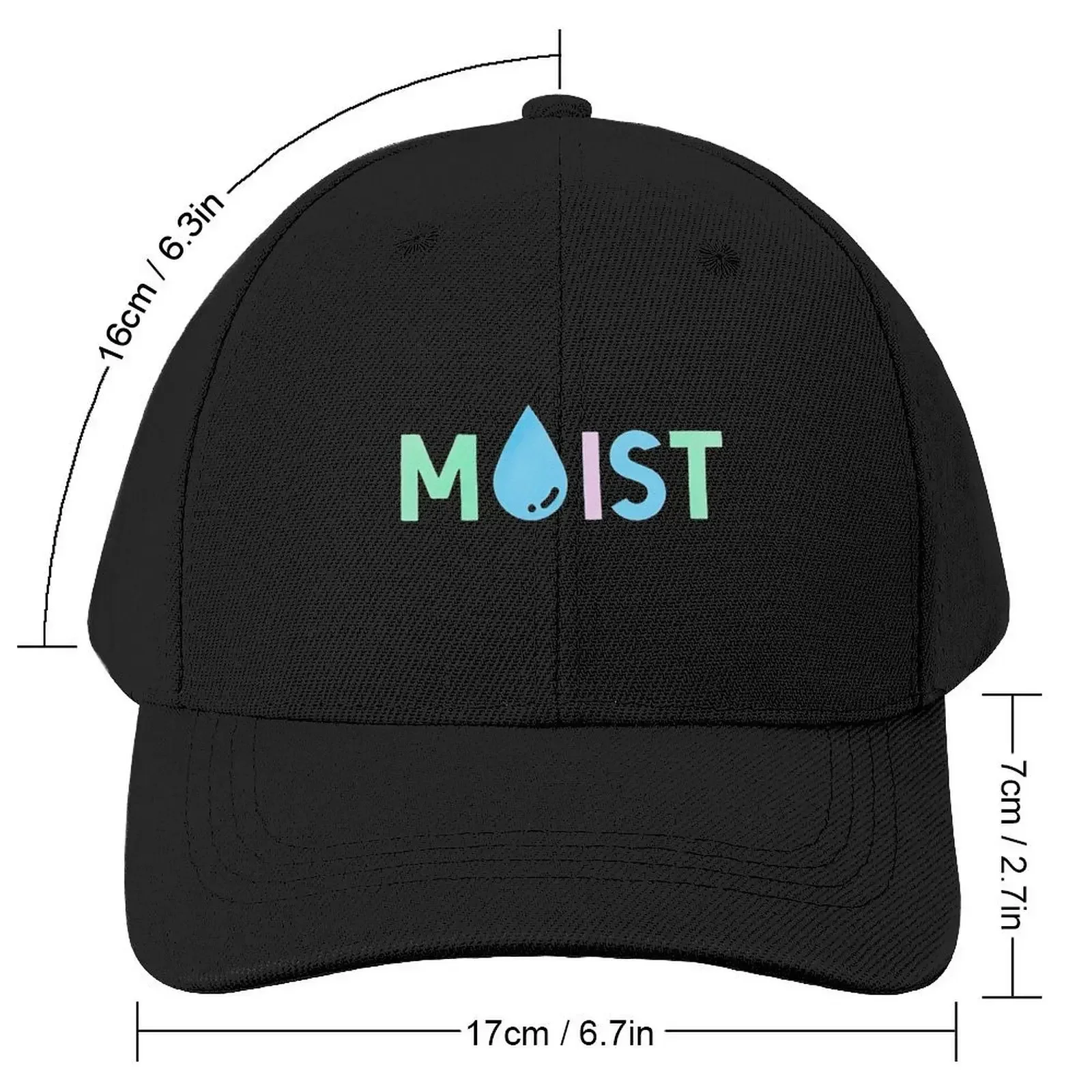 Moist Critical Baseball Cap sun hat Vintage Horse Hat Mens Women's